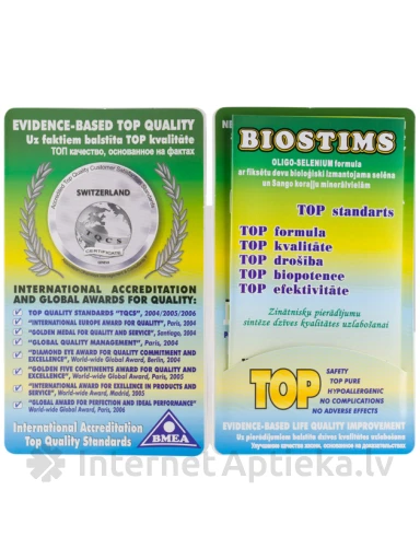 BIOSTIMS Exclusive, 30 мл | internetaptieka.lv
