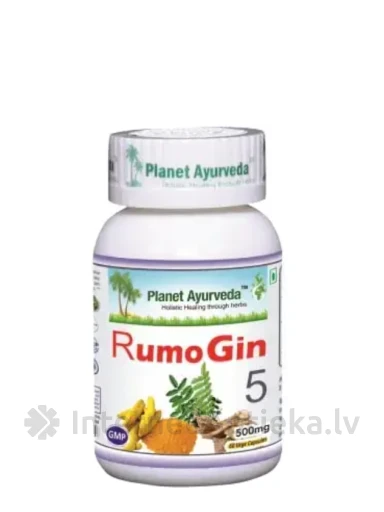Planet Ayurveda® RumoGin 5, 60 kapsulas | internetaptieka.lv