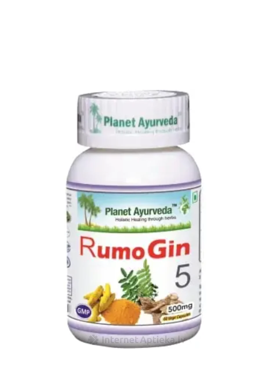 RumoGin 5 Planet Ayurveda® kapslit, 60 tk. | internetaptieka.lv
