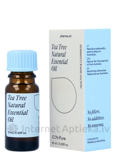 Pharma Oil Tea tree essential oil, 10 ml | internetaptieka.lv