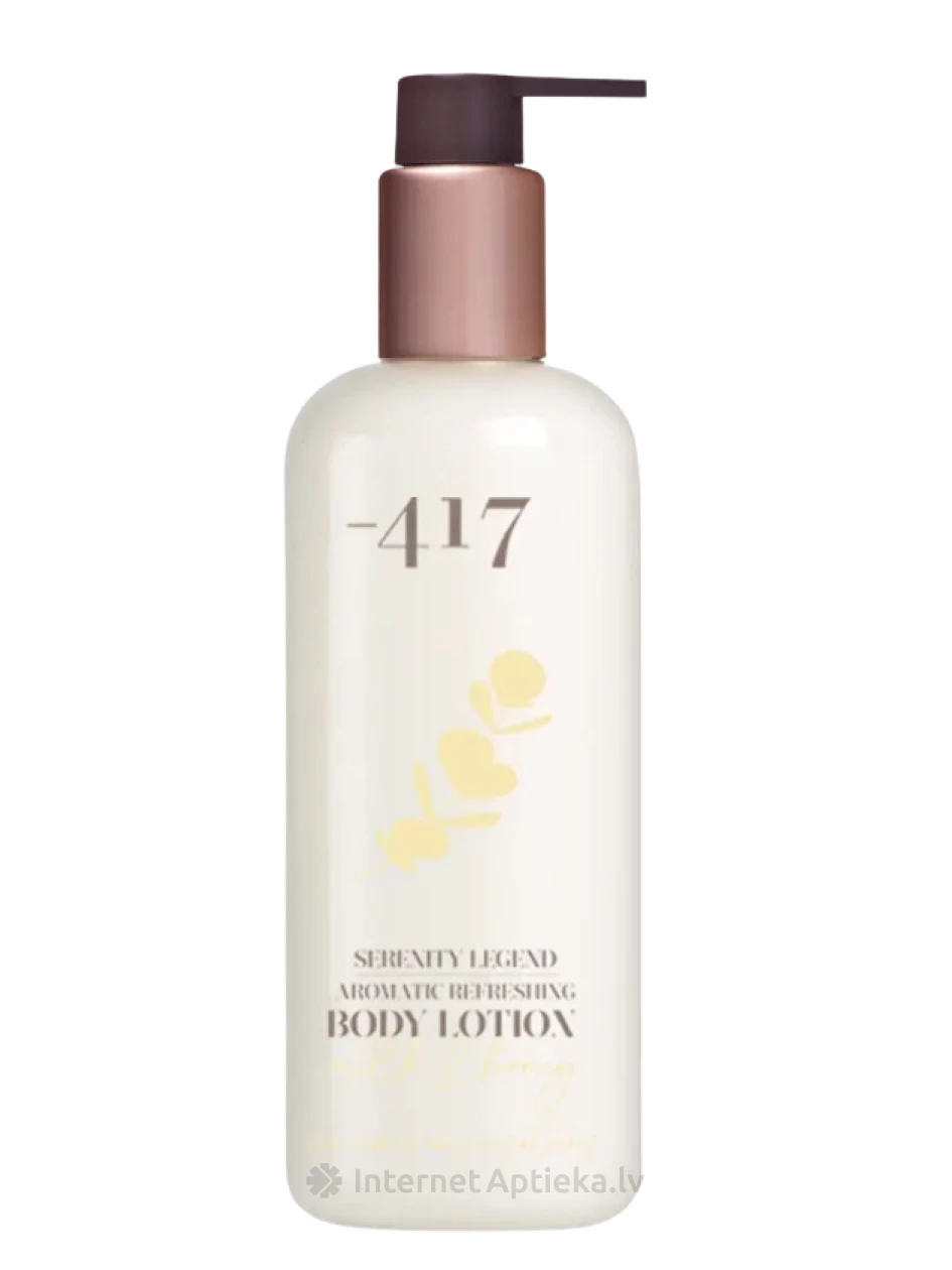 Minus 417 Serenity legend milk & honey aromātisks atsvaidzinošs ķermeņa losjons, 350 ml | internetaptieka.lv