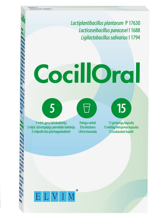 CocillOral kapsulas, 15 gb. - InternetAptieka.lv