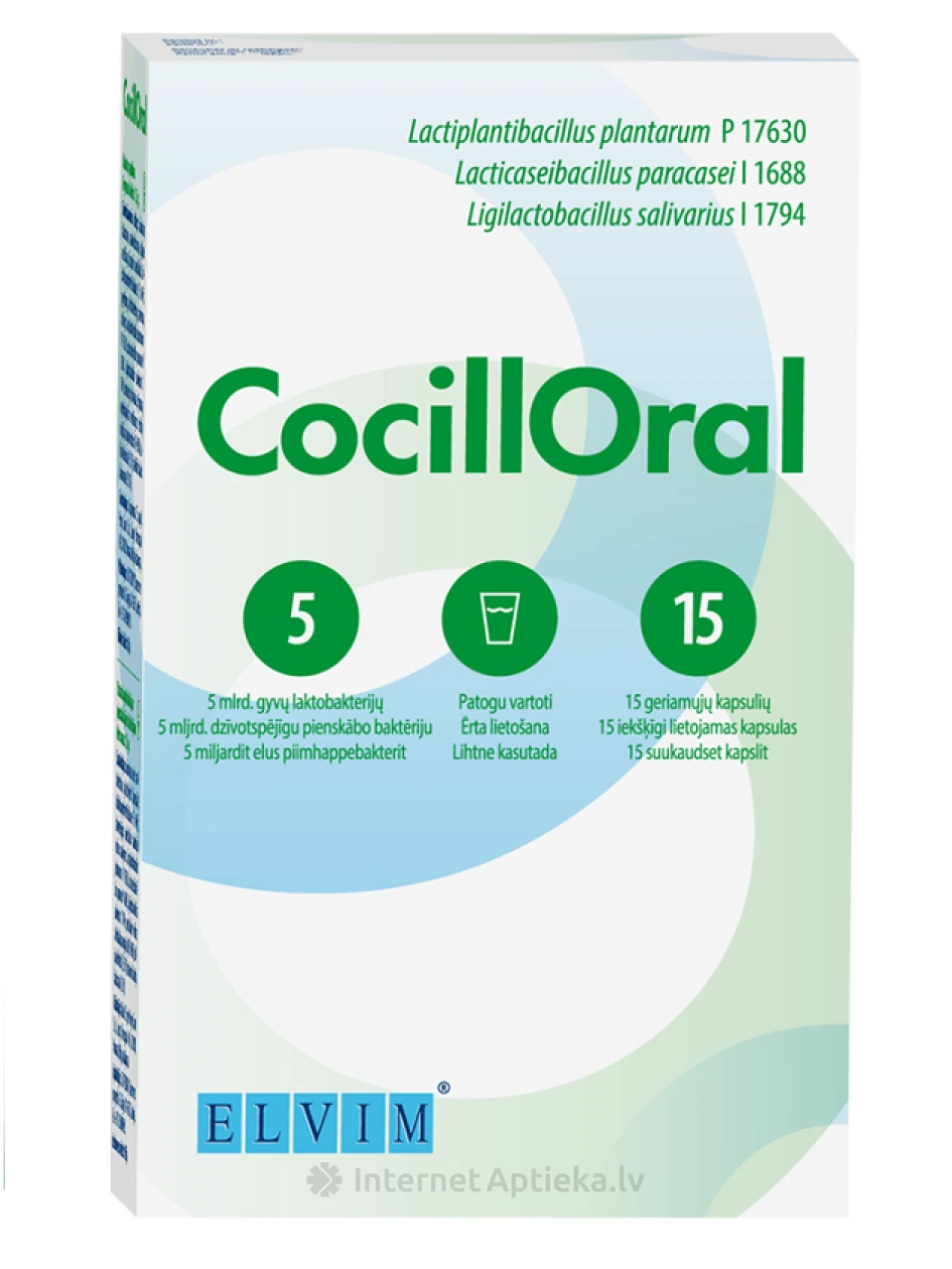 CocillOral kapslid, 15 tk. | internetaptieka.lv