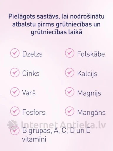 Elevit Pronatal, 30 таблеток в оболочке | internetaptieka.lv