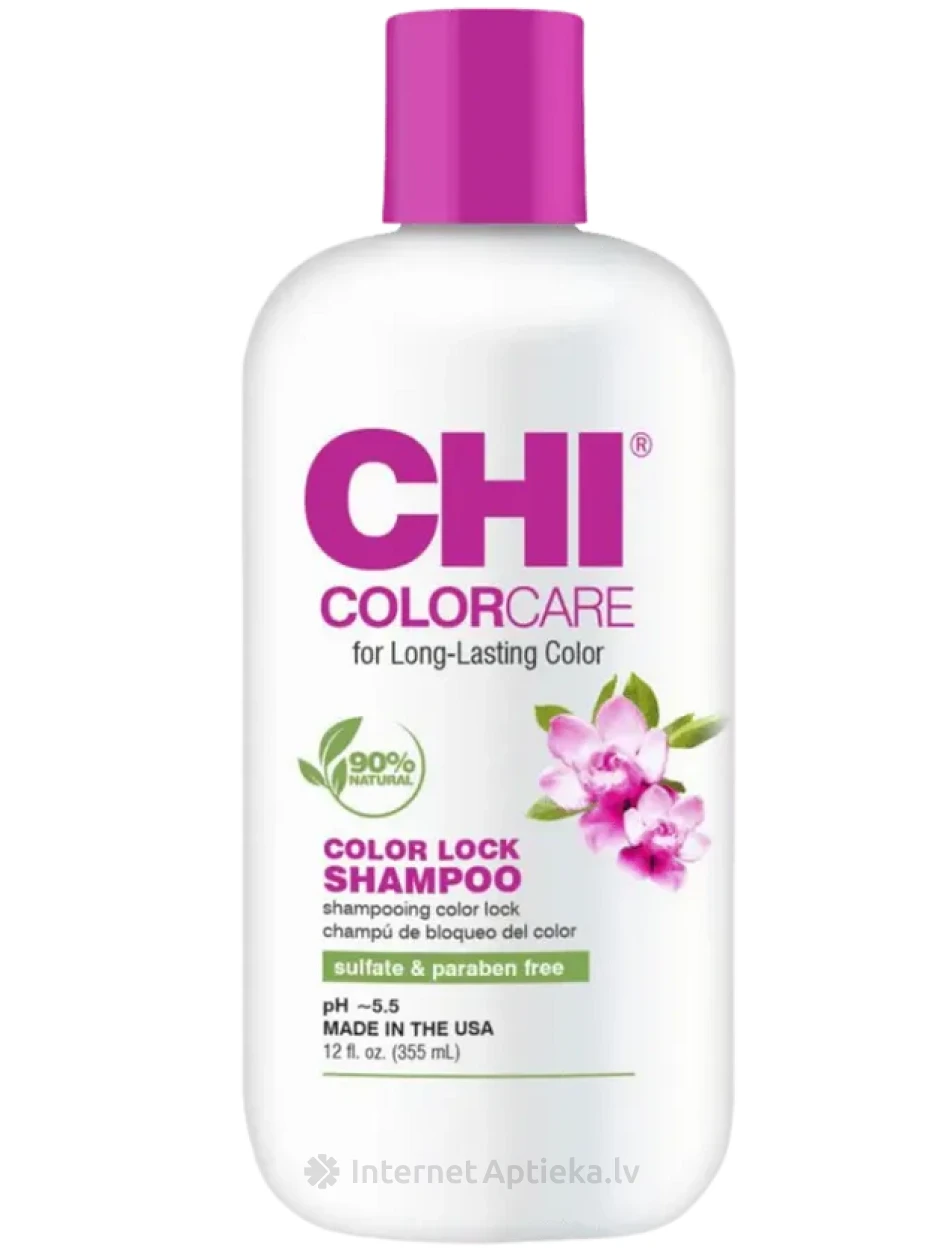 CHI COLORCARE Color Lock Šampūns, 355 ml | internetaptieka.lv