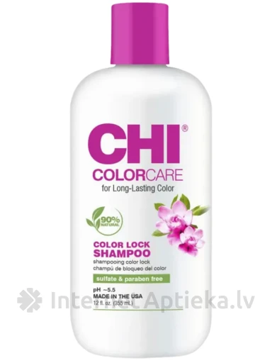 CHI COLORCARE Color Lock Šampūns, 355 ml | internetaptieka.lv