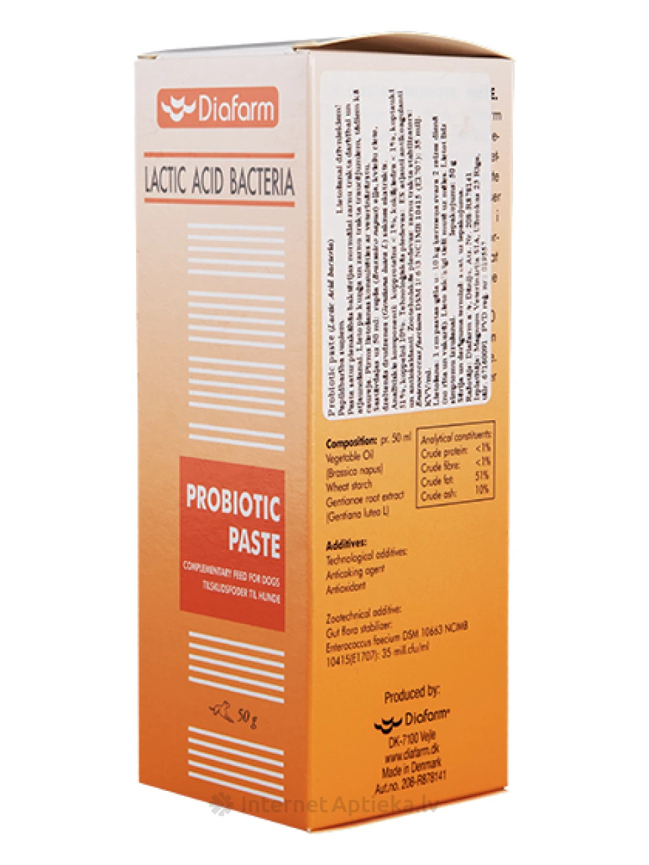 Diafarm Probiotic Care pasta – probiootikum koertele, 50 g | internetaptieka.lv