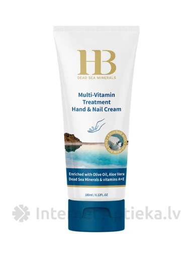 H&B Multivitamīnu roku un nagu krēms, 180 ml | internetaptieka.lv