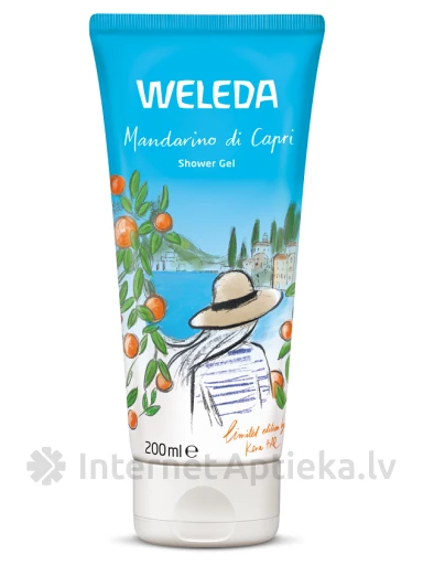 Weleda Mandarino di Capri dušigeel, 200 ml | internetaptieka.lv