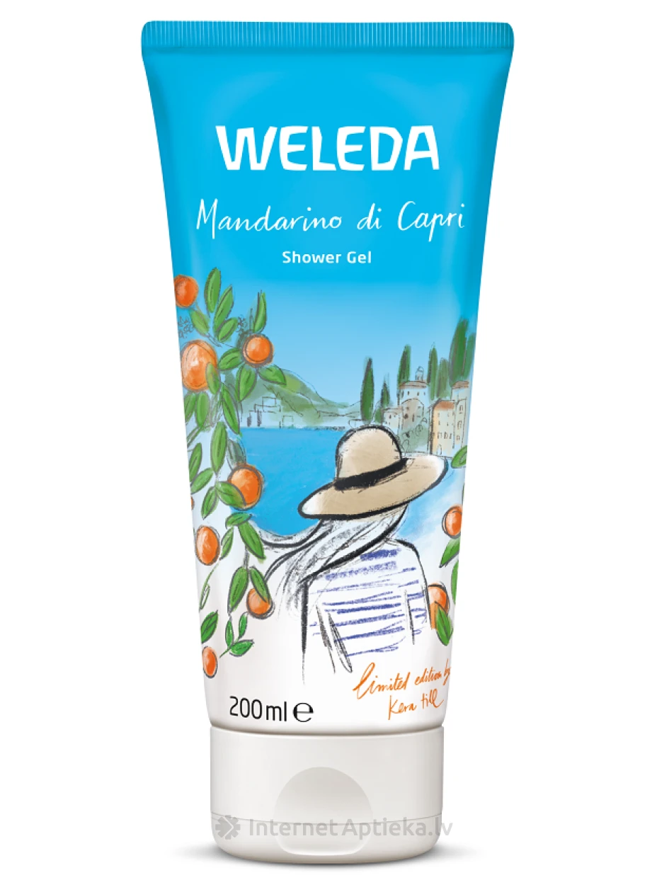 Weleda Mandarino di Capri dušas želeja, 200 ml | internetaptieka.lv