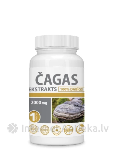 Tšaga ekstrakt tabletti, 30 tk. | internetaptieka.lv