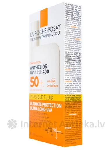 La Roche-Posay Anthelios SPF50+ солнцезащитное средство, 50 мл | internetaptieka.lv