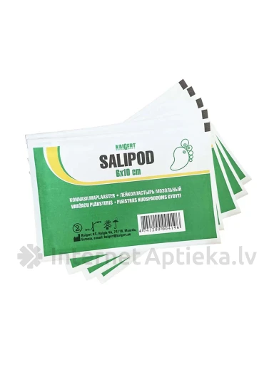 KAIGERT SALIPOD мозольный пластырь, 6 х 10 см | internetaptieka.lv