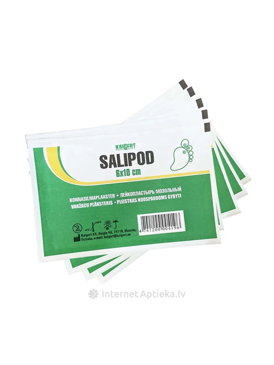 KAIGERT SALIPOD konnasilmade plaaster, 6 x 10 cm | internetaptieka.lv