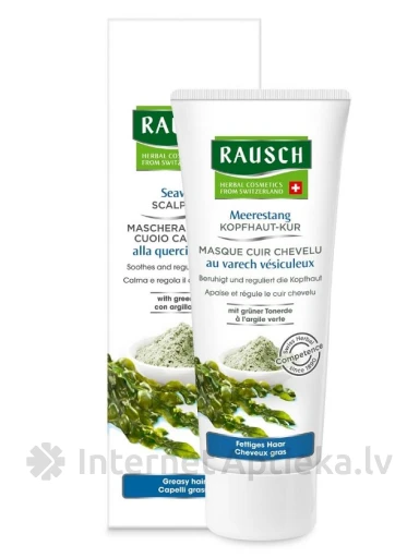 Rausch Seaweed līdzeklis galvas ādas kopšanai ar jūras aļģēm, 100 ml | internetaptieka.lv