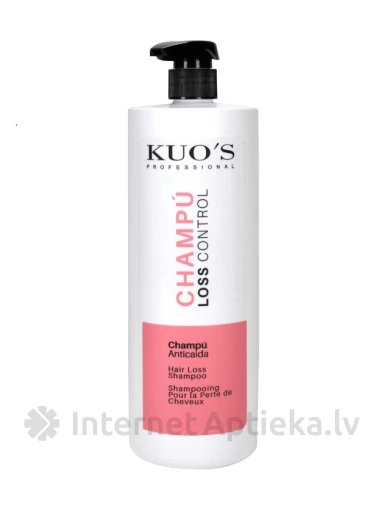 KUO`S Loss Control Šampūns pret matu izkrišanu, 1000 ml | internetaptieka.lv