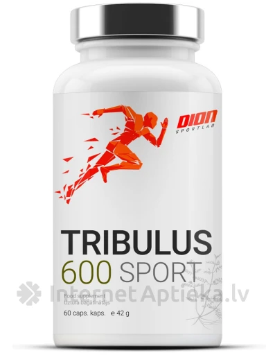 Dion Sportlab Tribulus 600, 60 kapslit | internetaptieka.lv