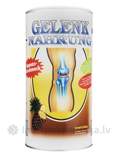 Gelenk Nahrung pulveris, ananāsu, 600 g | internetaptieka.lv