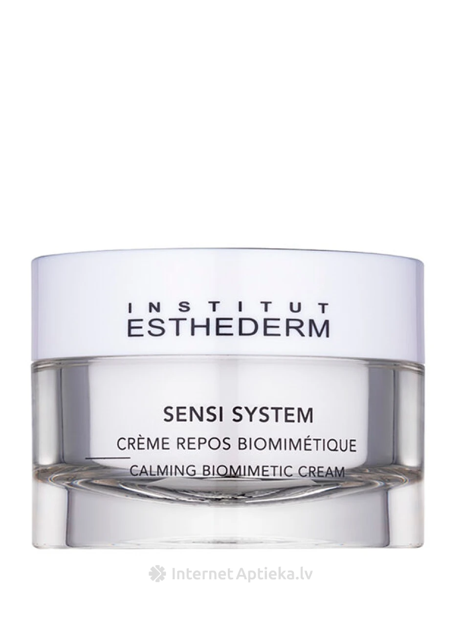 Institut Esthederm SENSI SYSTEM Биомиметический успокаивающий крем, 50 мл | internetaptieka.lv