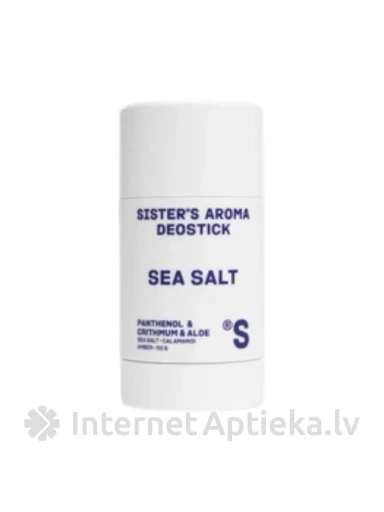Sister´s Aroma Deostick Sea Salt deodorant, 50 g | internetaptieka.lv