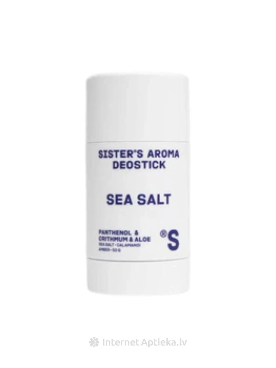 Sister´s Aroma Deostick Sea Salt deodorant, 50 g | internetaptieka.lv