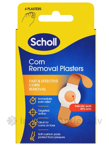 Scholl konnasilma plaastrid, 4 tk. | internetaptieka.lv
