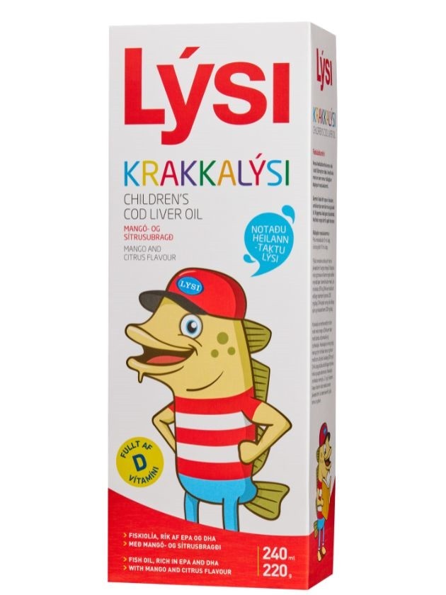 Lysi Bērnu mencu aknu eļļa ar