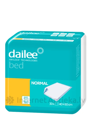 Dailee Bed Normal Toateenijad 40x60, 30 tk. | internetaptieka.lv