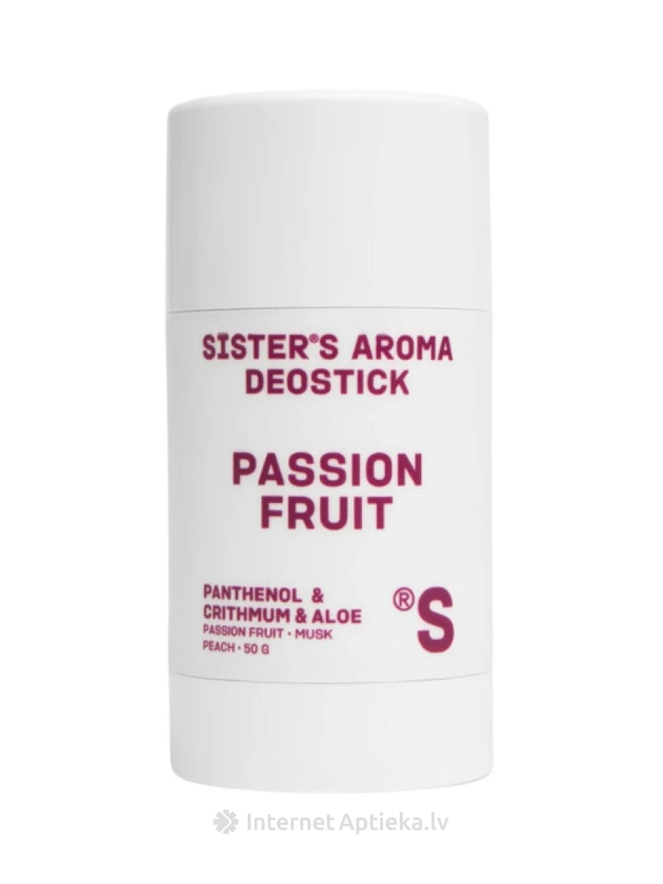 Sister´s Aroma Deostick Passion Fruit deodorant, 50 g | internetaptieka.lv