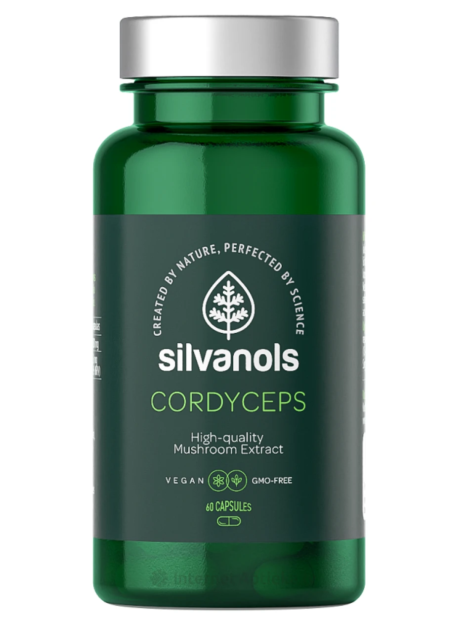 Silvanols Cordyceps капсулы, 60 шт. | internetaptieka.lv