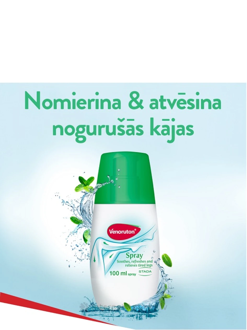 Venoruton спрей, 100 мл | internetaptieka.lv