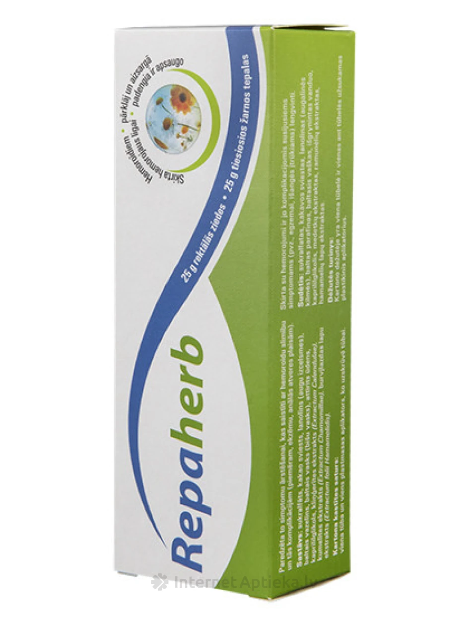 Repaherb ректальная мазь, 25 г | internetaptieka.lv