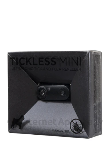 TICKLESS Mini ультразвуковое устройство от блох и клещей для собак, чёрное (USB), 1 шт. | internetaptieka.lv