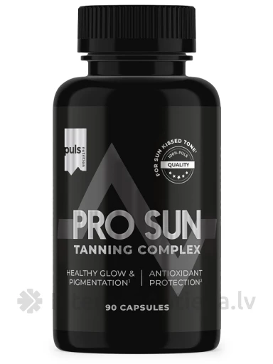 PULS Pro Sun Комплекс для загара, 90 капсул | internetaptieka.lv