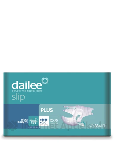 Dailee Slip Plus подгузники XS/S размер, 30 шт. | internetaptieka.lv