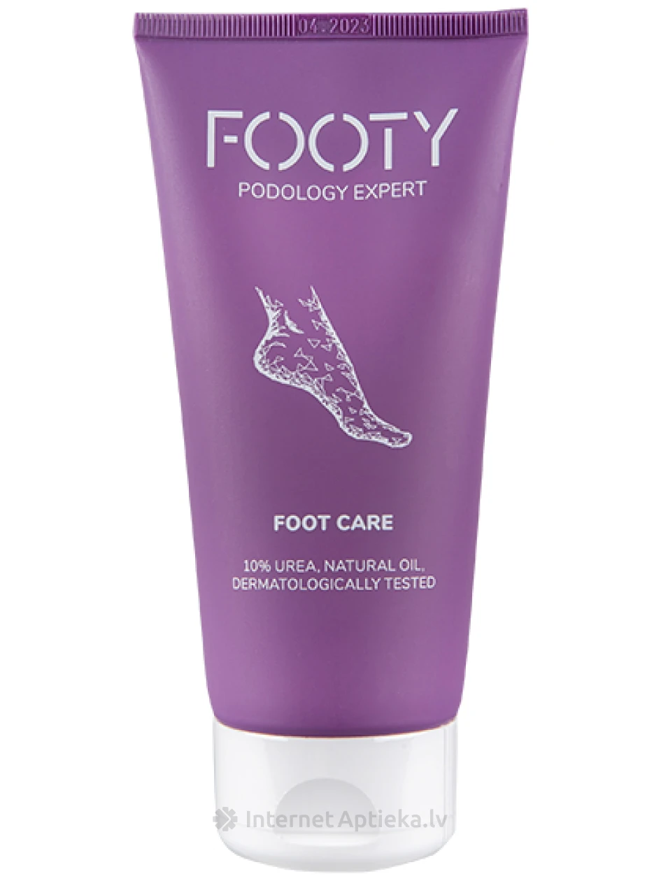Footy jalahoolduskreem 10% uurea (taastav jalakreem), 175 ml | internetaptieka.lv