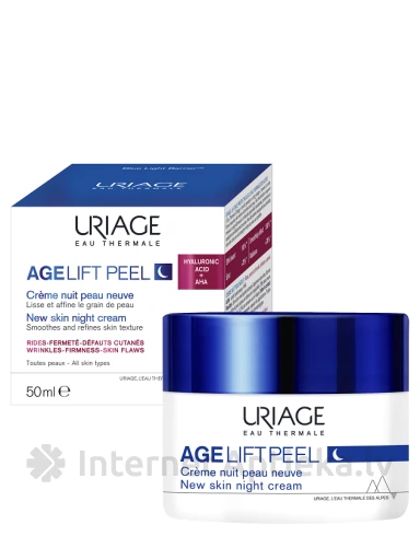 URIAGE AGE LIFT pīlinga nakts krēms, 50 ml | internetaptieka.lv