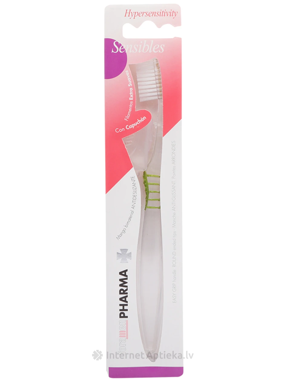 Зубная щетка Foramen Pharma - extra soft hypersensitivity, 1 шт. | internetaptieka.lv
