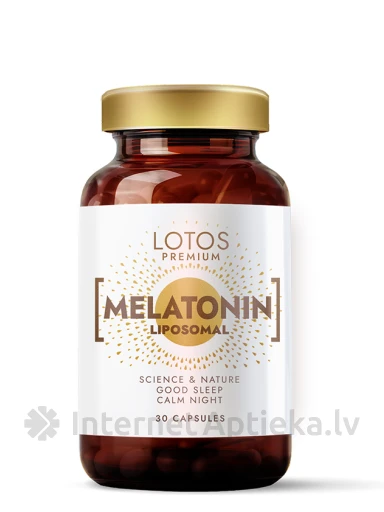 LOTOS PREMIUM Liposomal Melatonin kapslid, 30 tk. | internetaptieka.lv