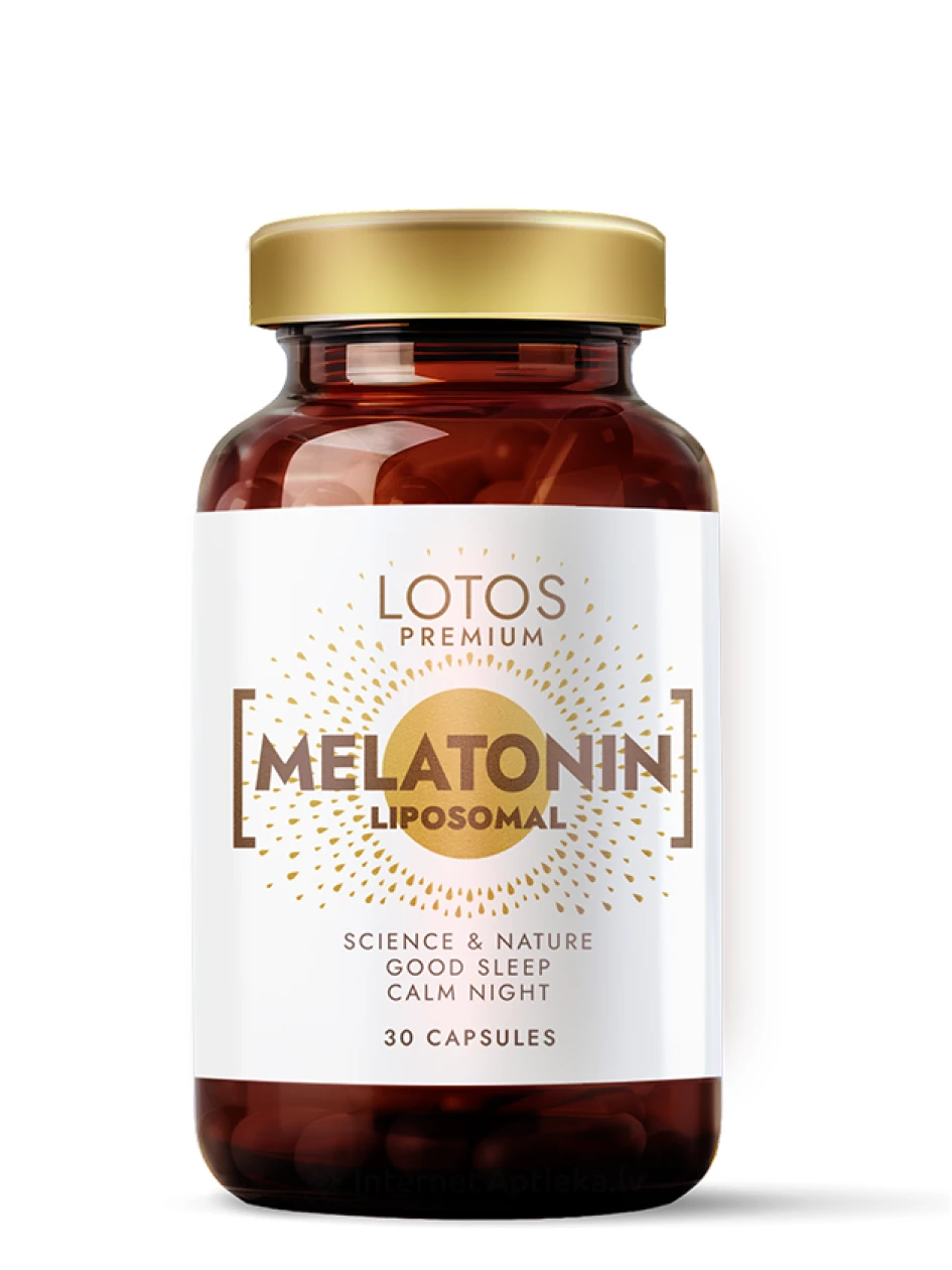 LOTOS PREMIUM Liposomal Melatonin kapslid, 30 tk. | internetaptieka.lv