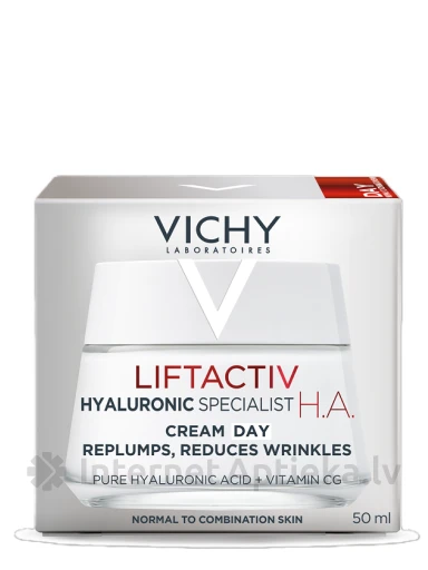 VICHY LIFTACTIV HYALURONIC SPECIALIST H.A. Näonahka pinguldav kreem, 50 ml | internetaptieka.lv