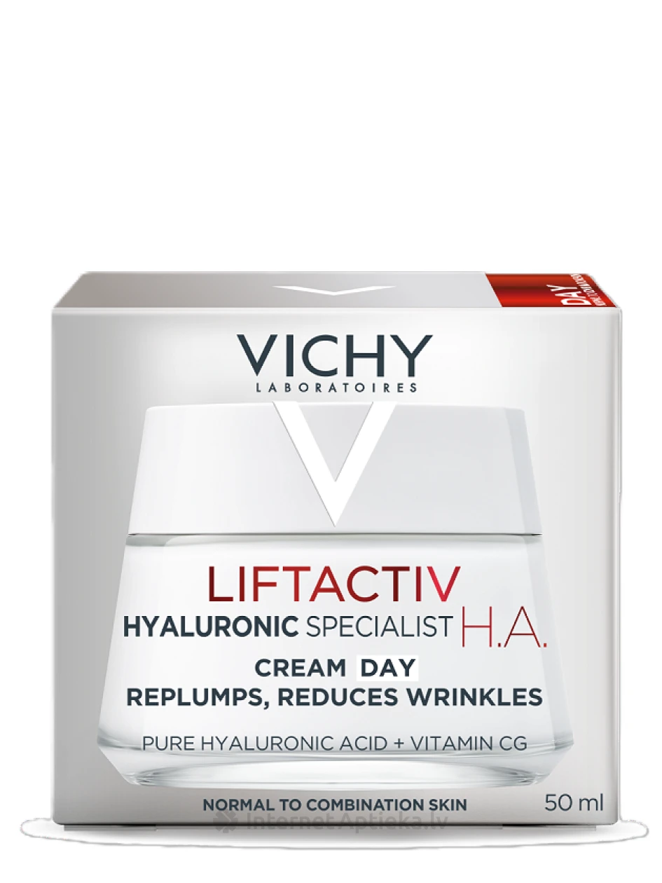 VICHY LIFTACTIV HYALURONIC SPECIALIST H.A. Крем для укрепления кожи лица, 50 мл | internetaptieka.lv