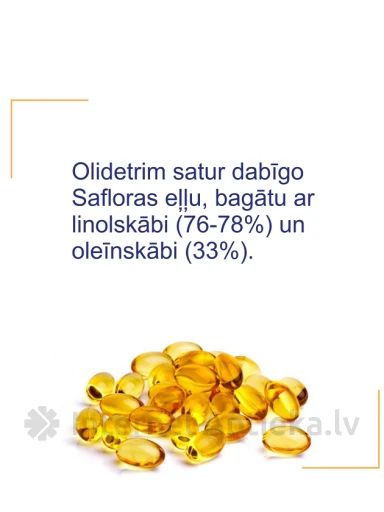 Olidetrim 2000IU витамин D3, 60 капсул | internetaptieka.lv