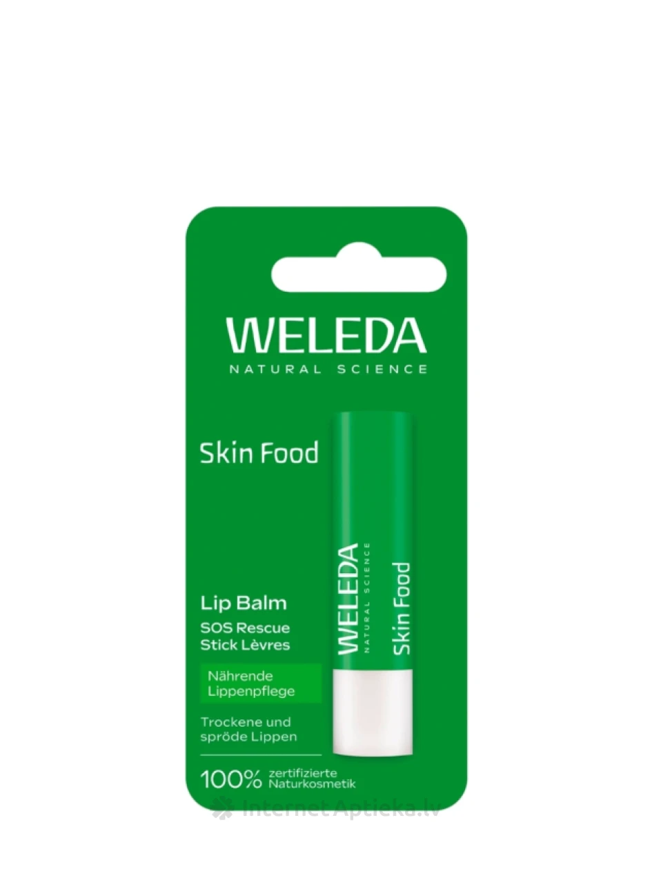 WELEDA SKIN FOOD lūpu balzams, 4.8 g | internetaptieka.lv