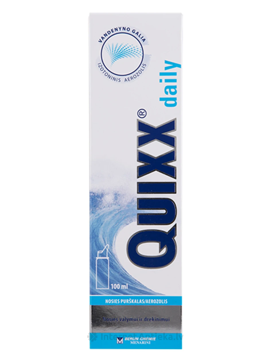 Quixx igapäevane ninasprei, 100 ml | internetaptieka.lv