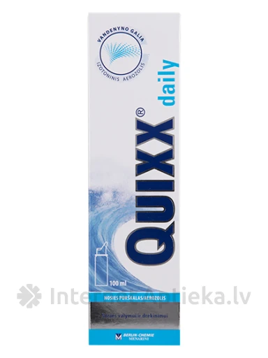 Quixx igapäevane ninasprei, 100 ml | internetaptieka.lv