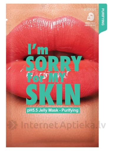 I'm Sorry For My Skin pH5.5 Jelly Mask - Purifying Näomask, 33 ml | internetaptieka.lv