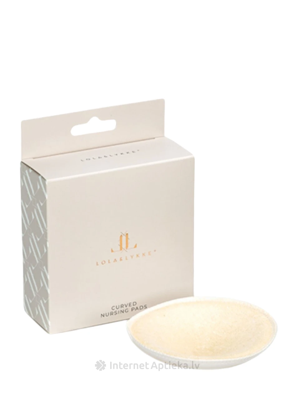 LOLA&LYKKE bambusest korduvkasutatavad rinnapadjad, 2 paari | internetaptieka.lv