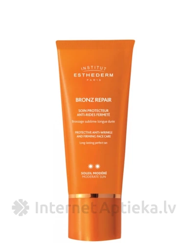 Institut Esthederm Bronz Repair крем для лица - Moderate Sun, 50 мл | internetaptieka.lv