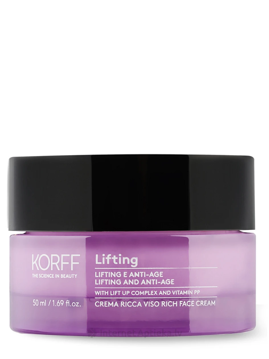 KORFF LIFTING 40-76 bagātīgs pretnovecošanās sejas krēms, 50 ml | internetaptieka.lv